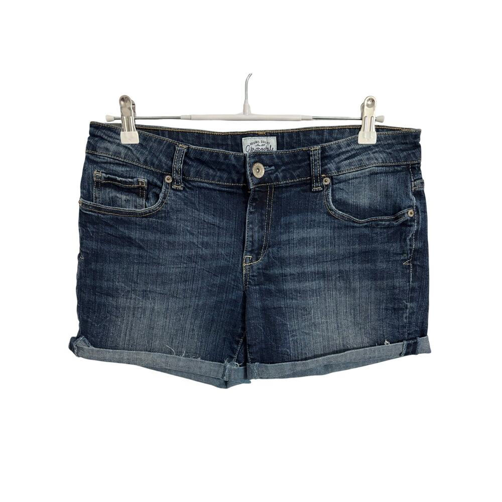 Aeropostale Women's 11/12 Denim Shorts Rockabilly Sexy Summer Festival Cowgirl‎